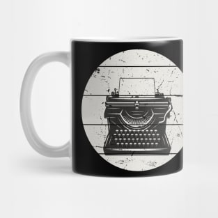 vintage typewriter Mug